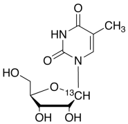 5-Methyluridine-1'-13C