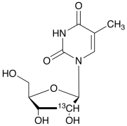 5-Methyluridine-2'-13C