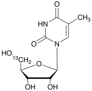 5-Methyluridine-5'-13C