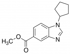 Methyl 1-cyclopentylbenzimidazole-5-carboxylate