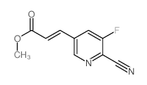 (E)-Methyl 3-(6-cyano-5-fluoropyridin-3-yl)-acrylate