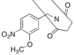 1-(3-Methoxy-4-nitrobenzyl)pyrrolidine-2,5-dione