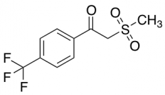 2-(Methylsulfonyl)-1-[4-(trifluoromethyl)phenyl]ethanone