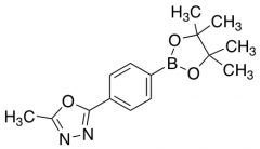 2-Methyl-5-[4-(4,4,5,5-tetramethyl-1,3,2-dioxaborolan-2-yl)phenyl]-1,3,4-oxadiazole