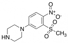 N-(3-Methylsulphonyl-4-nitrophenyl)piperazine