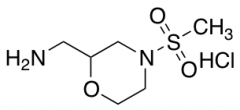 [4-(Methylsulfonyl)morpholin-2-yl]methylamine Hydrochloride