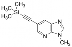 3-Methyl-6-((trimethylsilyl)ethynyl)-3H-imidazo[4,5-b]pyridine