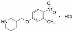 3-[(3-Methyl-4-nitrophenoxy)methyl]piperidine Hydrochloride