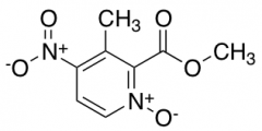 5-Methyl-4-nitropyridine-N-oxide-6-carboxylic Acid Methyl Ester