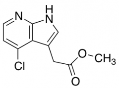 Methyl 2-(4-Chloro-1H-pyrrolo[2,3-b]pyridin-3-yl)acetate