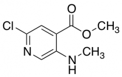 Methyl 2-Chloro-5-(methylamino)isonicotinate