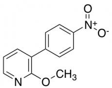 2-Methoxy-3-(4-nitrophenyl)pyridine