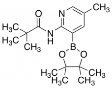 N-(5-Methyl-3-(4,4,5,5-tetramethyl-1,3,2-dioxaborolan-2-yl)pyridin-2-yl)pivalamide