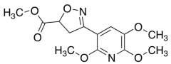 Methyl 3-(2,5,6-trimethoxypyridin-3-yl)-4,5-dihydroisoxazole-5-carboxylate