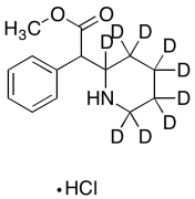 Methyl &alpha;-phenyl-&alpha;-2-piperidinylacetate-D9 Hydrochloride