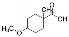 4-methoxy-1-methylcyclohexane-1-carboxylic acid