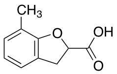 7-methyl-2,3-dihydro-1-benzofuran-2-carboxylic acid