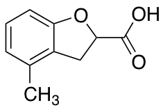 4-methyl-2,3-dihydro-1-benzofuran-2-carboxylic acid