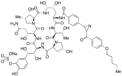 Des-[5-[4-(pentyloxy)phenyl]-3-isoxazolyl] 3-[4-(pentyloxy)benzoyl]aziren-2-yl Micafungin 