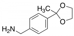 [4-(2-methyl-1,3-dioxolan-2-yl)phenyl]methanamine