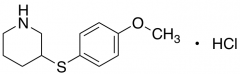 3-(4-Methoxyphenylsulfanyl)piperidine Hydrochloride