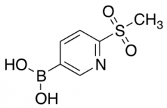 2-(Methylsulfonyl)pyridine-5-boronic Acid