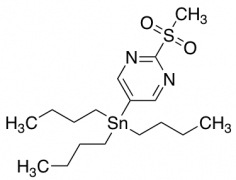 2-(Methylsulfonyl)-5-(tributylstannyl)pyrimidine