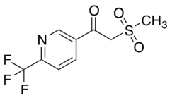 2-Methylsulfonyl-1-[6-(trifluoromethyl)pyridin-3-yl]ethanone