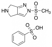 2-(Methylsulfonyl)-2,4,5,6-tetrahydropyrrolo[3,4-c]pyrazole benzenesulfonate