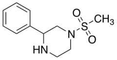 1-Methanesulfonyl-3-phenyl-piperazine