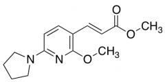 (E)-Methyl 3-(2-Methoxy-6-(pyrrolidin-1-yl)pyridin-3-yl)acrylate