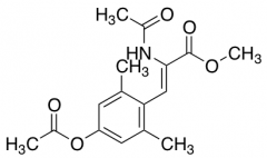 methyl (2Z)-3-[4-(acetyloxy)-2,6-dimethylphenyl]-2-acetamidoprop-2-enoate