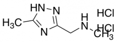 methyl[(3-methyl-1H-1,2,4-triazol-5-yl)methyl]amine dihydrochloride