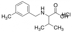 3-methyl-2-{[(3-methylphenyl)methyl]amino}butanoic acid hydrochloride