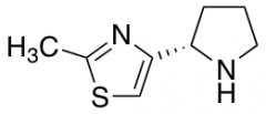 2-methyl-4-[(2S)-pyrrolidin-2-yl]-1,3-thiazole