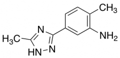 2-methyl-5-(5-methyl-1H-1,2,4-triazol-3-yl)aniline