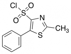 2-methyl-5-phenyl-1,3-thiazole-4-sulfonyl chloride