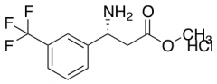 methyl (3R)-3-amino-3-[3-(trifluoromethyl)phenyl]propanoate hydrochloride