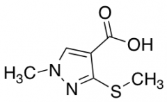 1-methyl-3-(methylsulfanyl)-1H-pyrazole-4-carboxylic acid