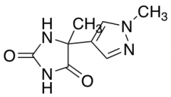 5-methyl-5-(1-methyl-1H-pyrazol-4-yl)imidazolidine-2,4-dione