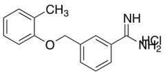 3-(2-methylphenoxymethyl)benzene-1-carboximidamide hydrochloride