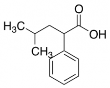 4-methyl-2-phenylpentanoic acid