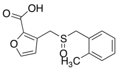 3-[(2-methylphenyl)methanesulfinylmethyl]furan-2-carboxylic acid