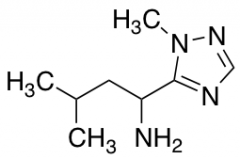 3-methyl-1-(1-methyl-1H-1,2,4-triazol-5-yl)-1-butanamine