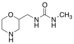 3-methyl-1-[(morpholin-2-yl)methyl]urea