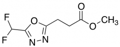 methyl 3-[5-(difluoromethyl)-1,3,4-oxadiazol-2-yl]propanoate