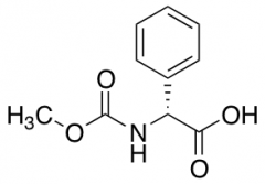(R)-2-((Methoxycarbonyl)amino)-2-phenylacetic Acid