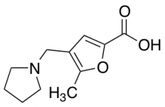 5-Methyl-4-pyrrolidin-1-ylmethyl-furan-2-carboxylic Acid