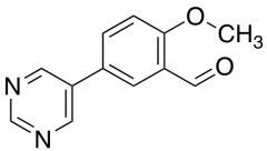 2-Methoxy-5-pyrimidin-5-ylbenzaldehyde