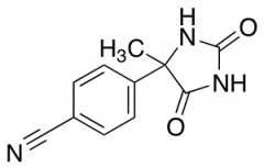 4-(4-methyl-2,5-dioxoimidazolidin-4-yl)benzonitrile